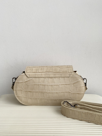 Сумка 0177 Молочный (кроко-кожа) (426)